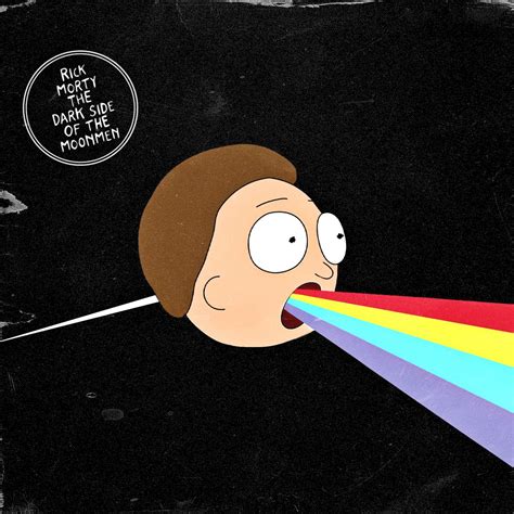 Rick Morty The Dark Side Of The Moon 1080x1080 Ramoledbackgrounds