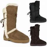 Pictures of Warm Fur Lined Boots Womens