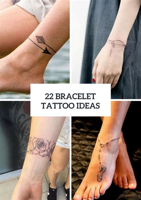 22 Bracelet Tattoo Ideas For Women Styleoholic