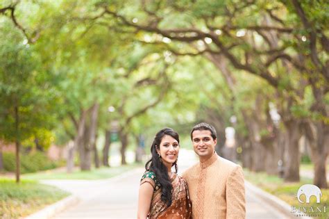 Indian Engagement Photo Shoot Rice University Houston Tx Indian