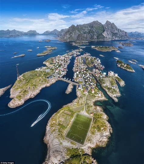The Most Amazing Football Pitch Locations In The World Daily Mail Online