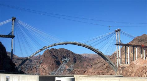 Building The Hoover Dam Bypass Bridge Travel With Intent