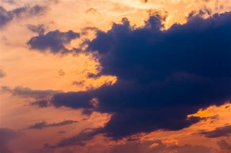 Premium Photo Colorful Dramatic Sky With Cloud At Sunset