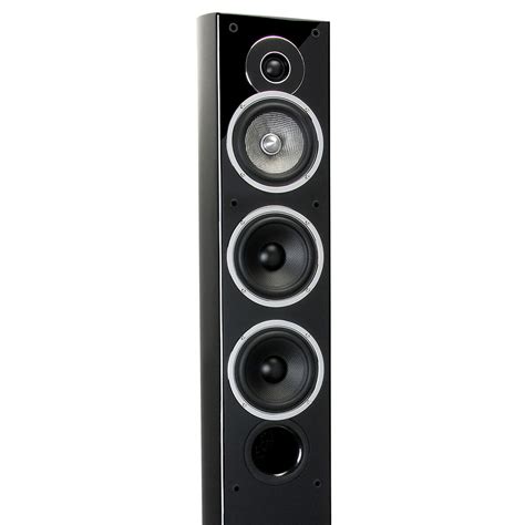 Pure Acoustics Noble Ii F 5 14 3 Way Tower Speaker Pair Black