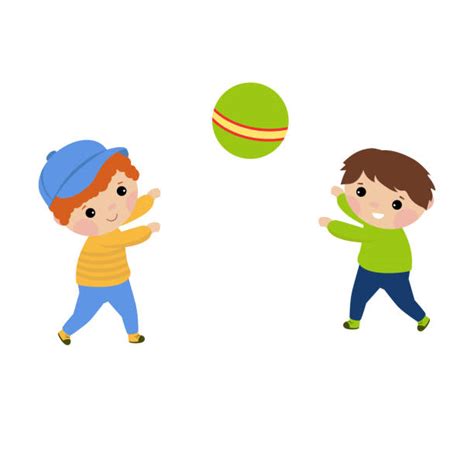 Kid Catching A Ball Illustrations Royalty Free Vector Graphics And Clip