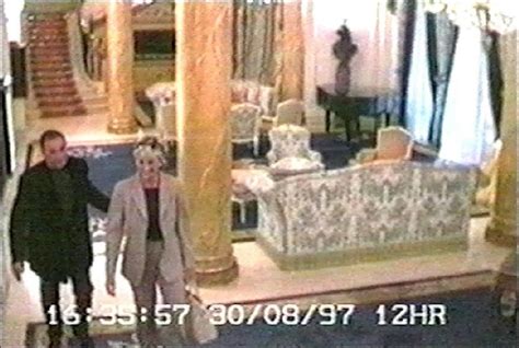 This Image Shows Diana With Dodi Fayed Inside The Ritz Hotel Earlier That Day In Which She Had