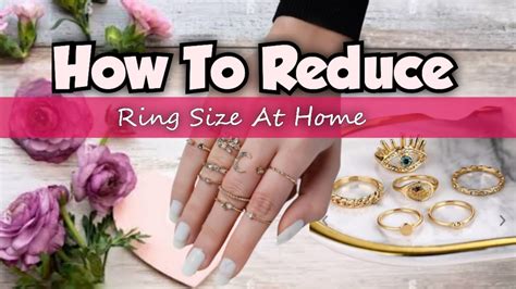 How To Reduce Ring Size At Home Without Tools 2023 ‎dearlydeepti Youtube