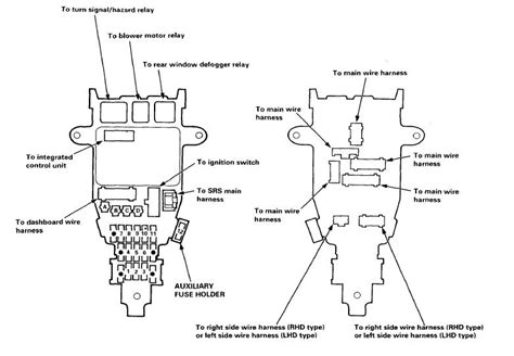 99 acura integra wiring diagram wiring diagram schematics. Fuse Box Diagram 94-97 accord - Honda-Tech