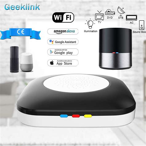 Geeklink Mini Host Smart Home Remote Control Wifiirrf App Siri Voice