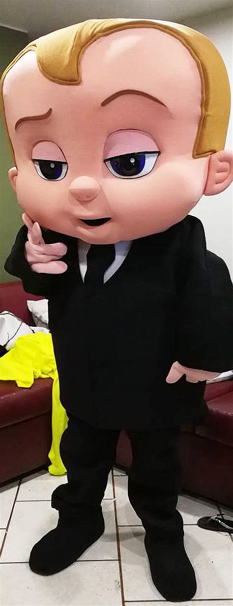 Boss Baby Mascot Costume Adult Baby Costume For Sale Etsy