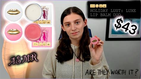 Asmr New Pat Mcgrath Luxe Lip Balm Duo Review Pricing Youtube