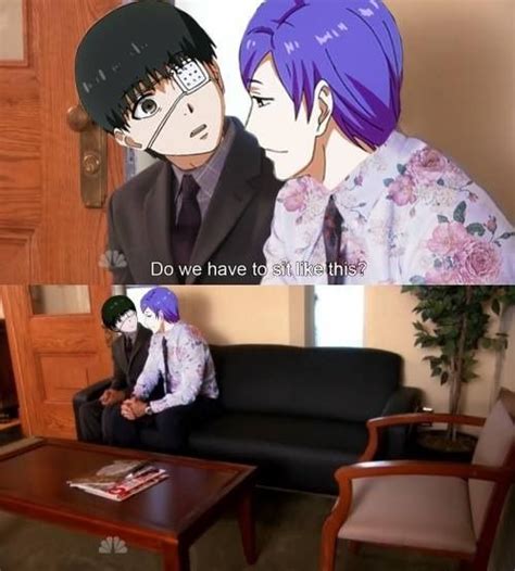 Kaneki And Tsukiyama Anime Meme Anime Quotes I Love Anime All Anime