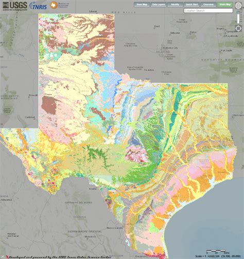 Texas Geological Survey Maps Free Printable Maps