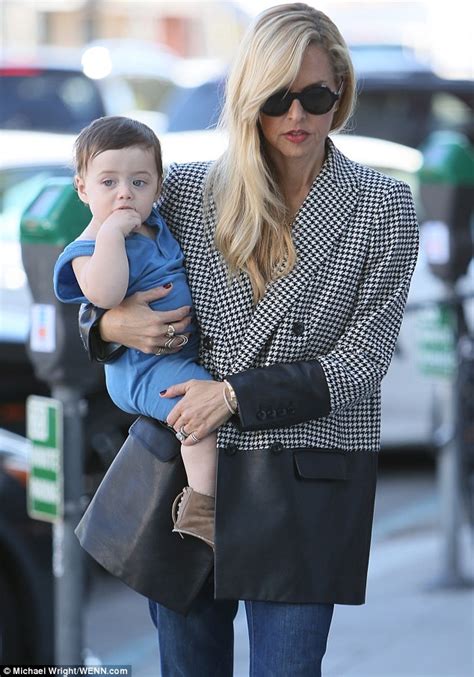 rachel zoe wears big shouldered blazer that looks stolen from melrose place daily mail online