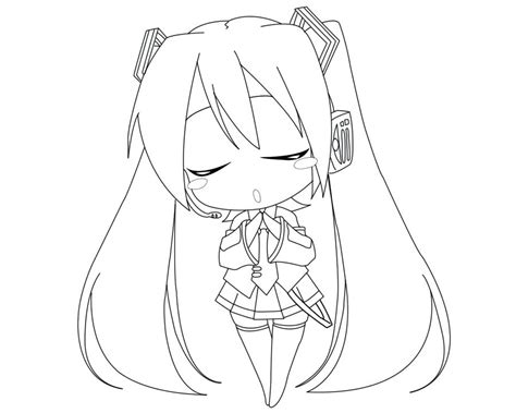 Free printable coloring pages for kids and adults. Hatsune Miku Coloring Pages at GetColorings.com | Free ...