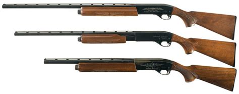 Three Remington Sporting Shotguns A Remington Model 1100 Lt 20 Semi