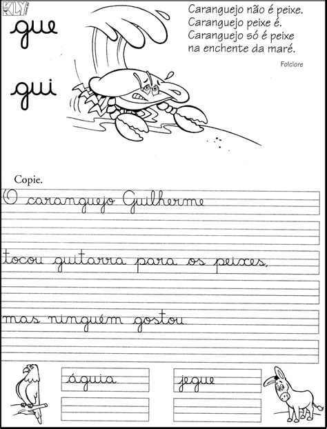 Atividade Com Gue E Gui 2 Ano