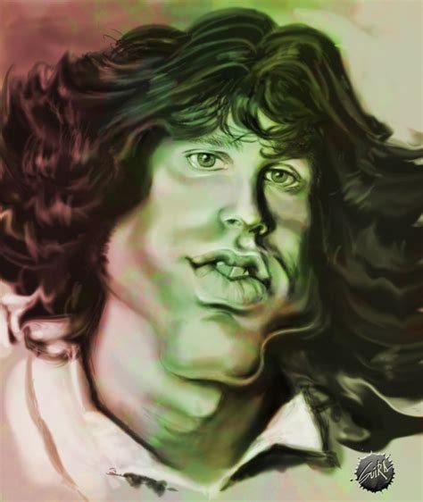 Jimmorrison Jim Morrison Caricature Celebrity Caricatures