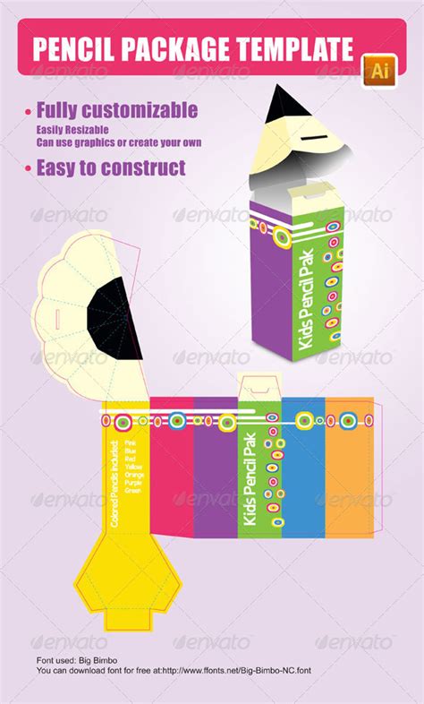 Check spelling or type a new query. Pencil Package Template by MeKeAloha | GraphicRiver