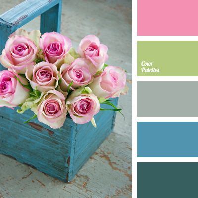 Use pink cushions to keep in with the colour scheme. Color Palette # 35 - Tea rose pink, lime green, grey ...