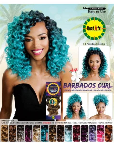 rast afri barbados curl textured tech