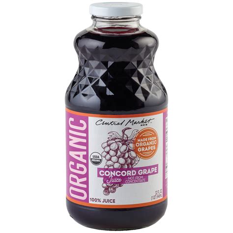 Central Market Organics 100 Concord Grape Juice Shop Juice At H E B