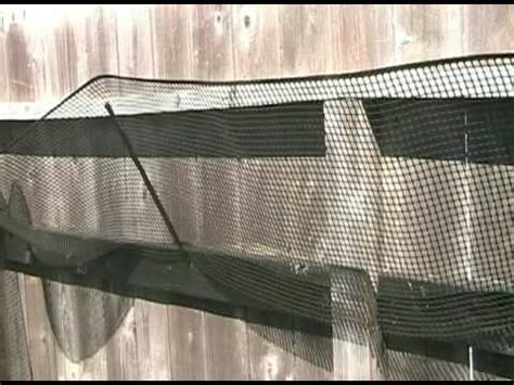 Catnets supplies cat netting and cat nets, along with all accessories required for diy cat enclosures and cat runs. Building a Better Cat Fence - YouTube