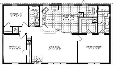 Manufactured Home Floor Plan The Imperial Limited Model