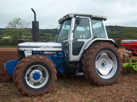 1989 Ford 7810 Silver Jubilee Edition Antique Tractors Vintage
