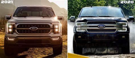 2021 Vs 2020 Ford F 150 Whats New For The 2021 Ford F 150 Redesign