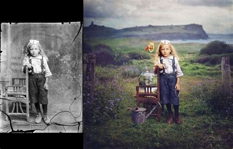 This Photographer Turns Vintage Photos Into Surreal Works Of Art