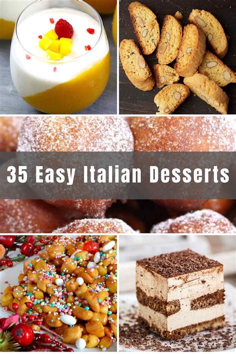 35 Easy Italian Desserts Traditional Christmas And More 2022