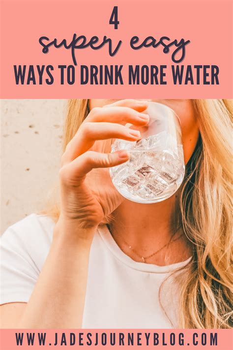 4 Super Easy Ways To Drink More Water In 2021 Ways To Drink More