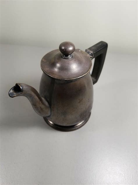 Antique Wallace Hard Soldered 8 Oz Coffee Tea Creamer Pot Ebay