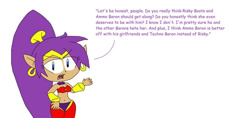 Shantae Is Against Ammo Baron X Risky Boots By Princess Josie Riki On Deviantart