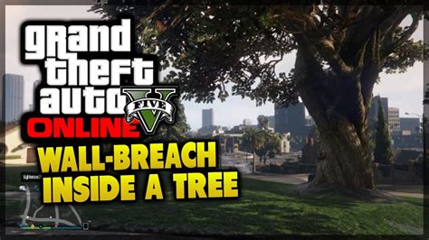Gta 5 Online New Wall Breach In A Tree What Youtube