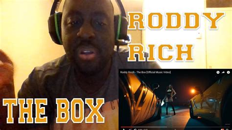 Roddy Rich The Box Official Music Video Reaction Youtube