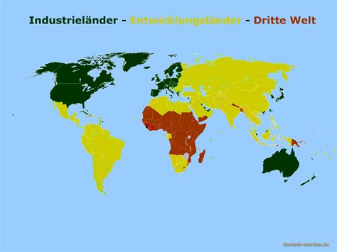 dritte welt karte