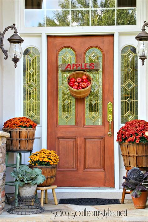 Savvy Southern Style Fall Decor Ideas For A Small Porch
