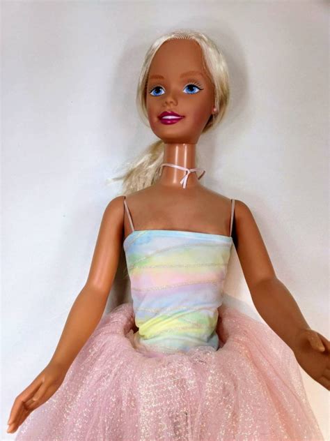 Huge Barbie Doll 38 Inches Mattel My Size Barbie Etsy
