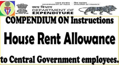 House Rent Allowance To Central Government Employees Compendium On