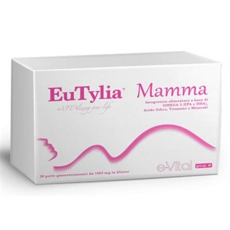 Eutylia Mamma Integratore Vitamine Capsule Molli Farmasave It