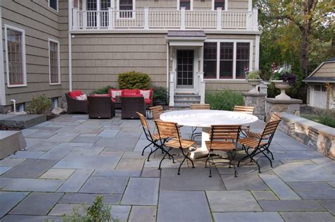 Square Cut Bluestone Patios Cording Landscape Design