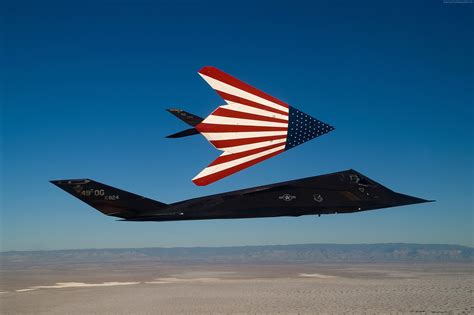 Usa Flag Aircraft Hd Wallpaper Wallpaper Flare