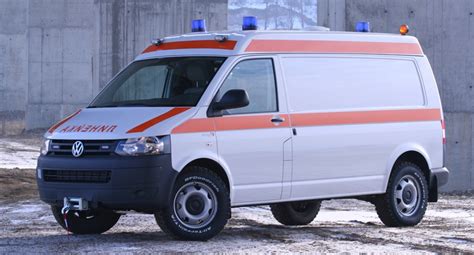 Romanian Producer Of Type B Ambulance Vw Transporter 4x4 Off Road