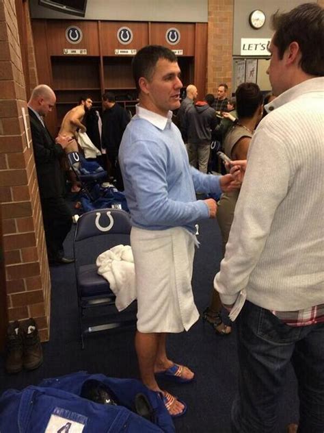 Nfl Playoffs Post Colts Punter Accidentally Tweets Andrew Luck Undressing Oh No They Didn T