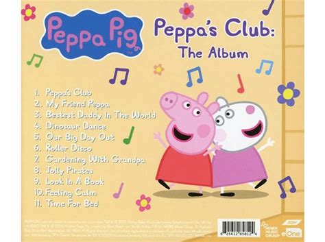 Peppa Pig Peppa Pig Peppas Club The Album Cd Kinder Cds