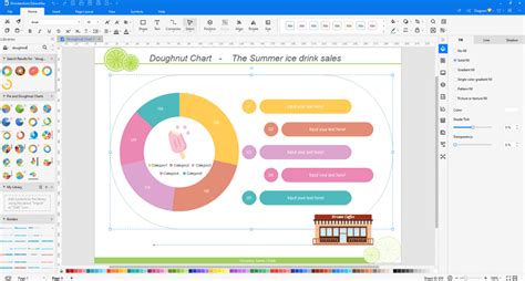 How To Create A Doughnut Chart Edraw 26136 Hot Sex Picture