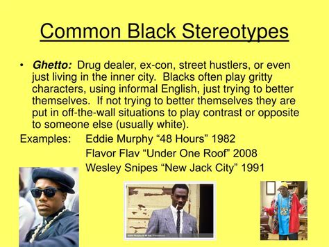 PPT - Black Stereotypes In The Media PowerPoint Presentation, free ...