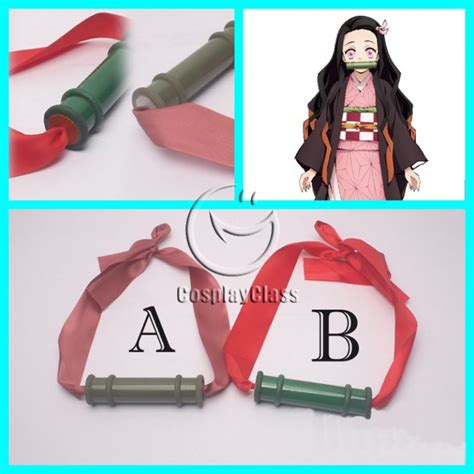 Demon Slayer Kamado Nezuko Bamboo Tube Cosplay Props Cosplayclass